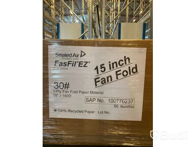 FasFil Paper Material, 1-Ply Fan Fold Paper Material